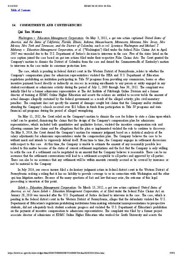 Snapshot of corporate legal woes