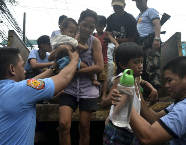 Typhoon in the Philippines
