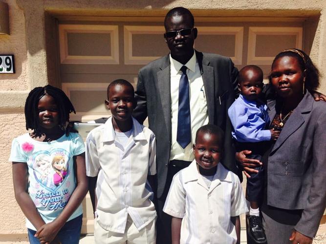 John Anyieth and Daruka Ajang