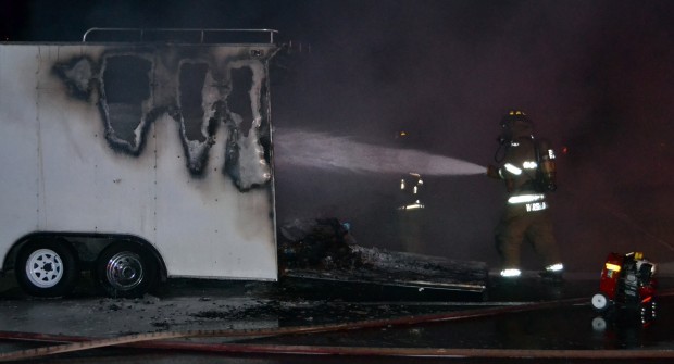 Potato chip load goes up in smoke near Tucson