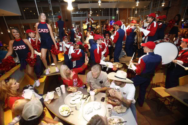 2014 University of Arizona homecoming bonfire