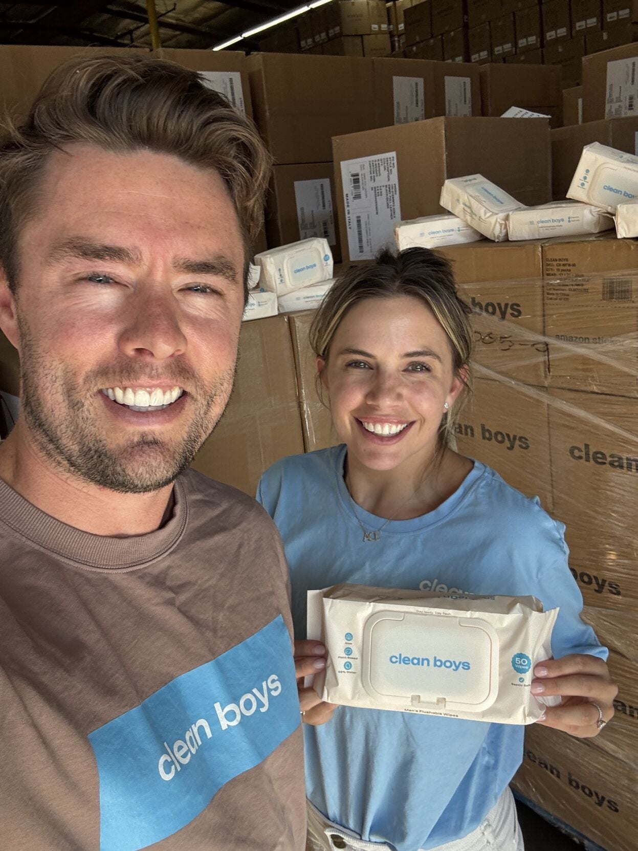 clean boys Wipes a Good Bet: Sports Media Couple Makes a New Play with Men's Flushable Wipes