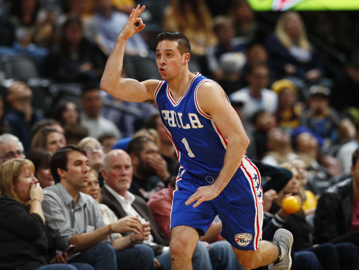 APTOPIX 76ers Nuggets Basketball