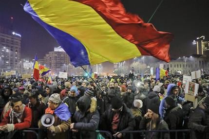 RUMANIA-PROTESTAS