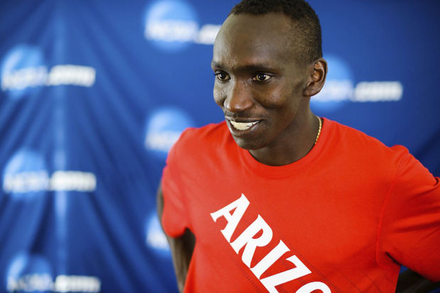 NCAA track & field: UA's Barrett, Lalang win titles    