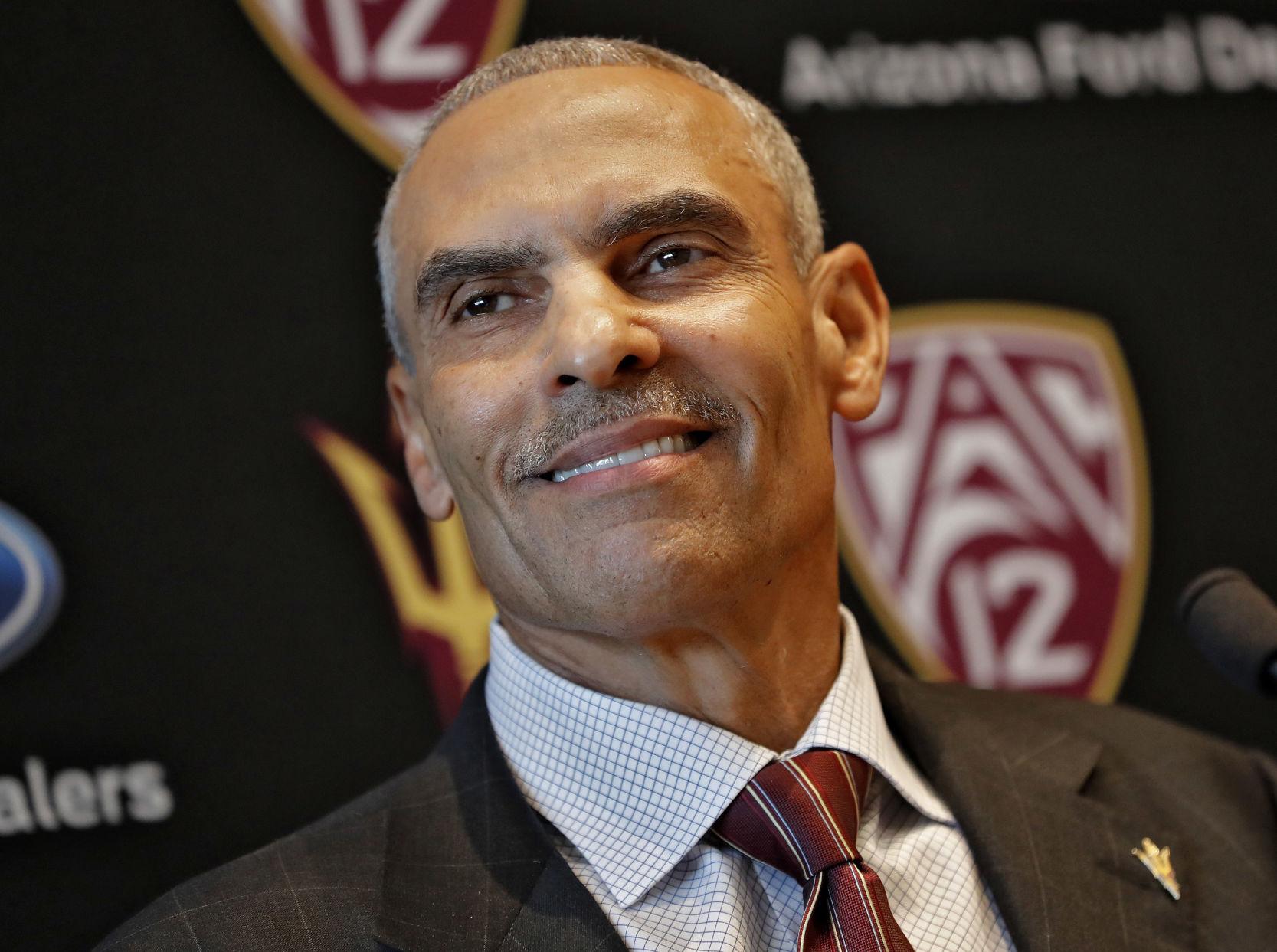 Watch The best of Herm Edwards' introduction as ASU's head coach