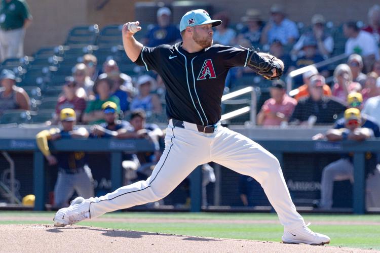 Arizona Diamondbacks pitcher Corbin Burnes