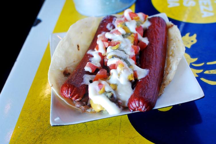 Taco No. 23: A Sonoran hot dog, in a taco
