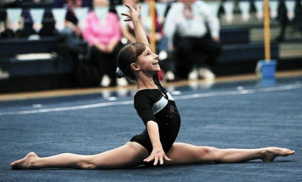 Gymnasts On Display