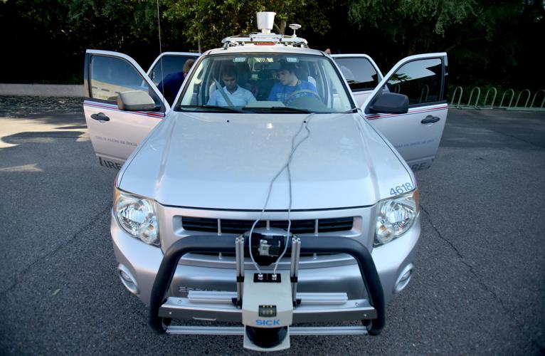 UA's self-driving vehicle