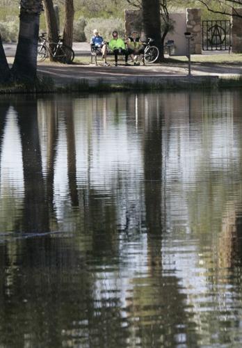 Drought plus low spring flow take toll at Agua Caliente Park    