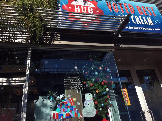 HUB ice cream window