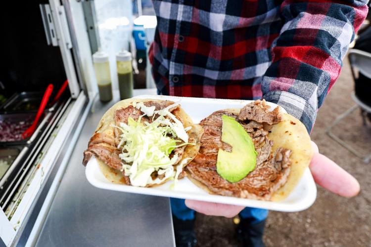 Ribeye tacos at El Cuate de Obregon