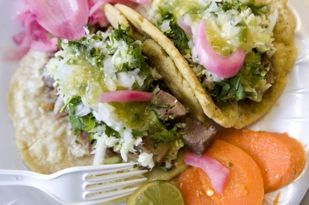 Tacos at Taqueria Pico de Gallo