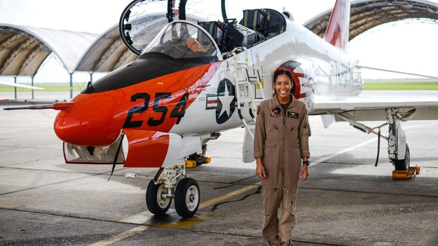 After nearly 110 years of naval aviation, the US Navy has welcomed its first Black female tactical jet pilot
