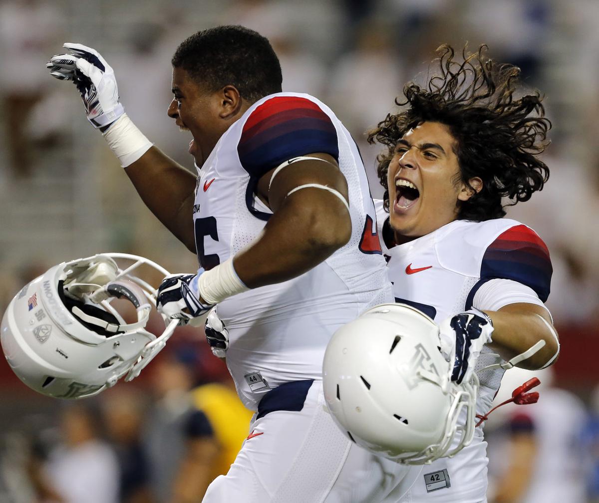 Photos Arizona 49, Cal 45 Arizona Wildcats