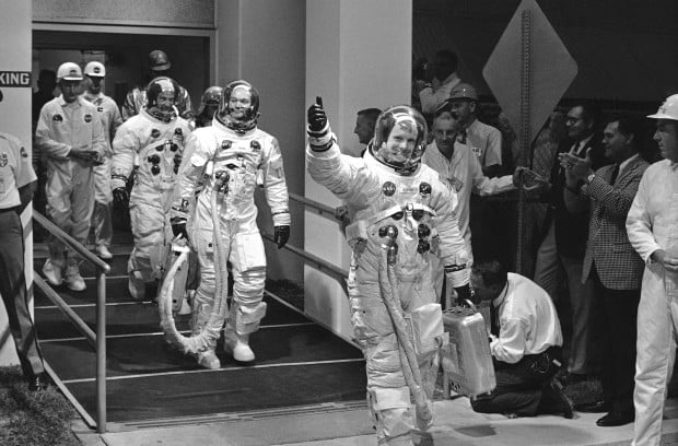 Neil Armstrong: First man on the moon