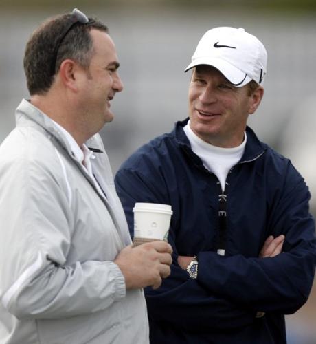 Spring football practice