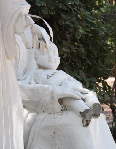 Damage to Garden of Gesthemane