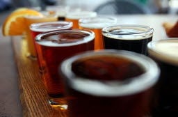 Craft beer fans can appreciate the rich hues of the season