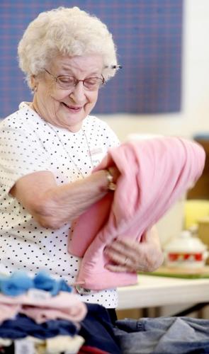 Merchandise abounds at thrift sale   