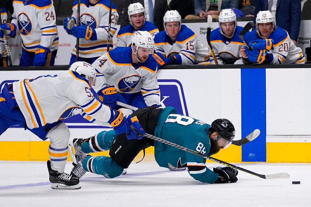 Sabres Sharks Hockey