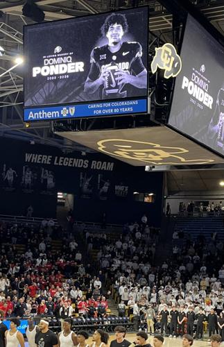 Moment of silence for CU football player