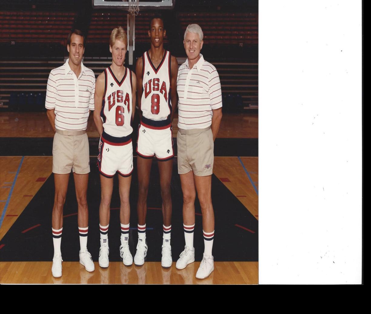 Greg Hansen With Steve Kerr Watching From Tucson Lute Olson Led