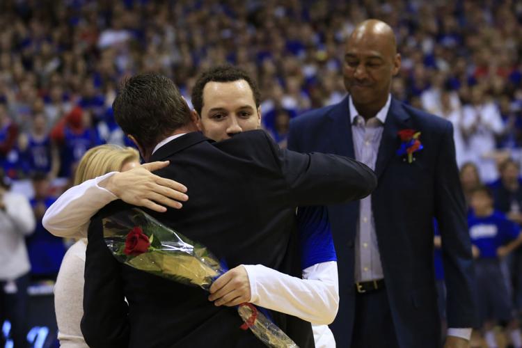 Evan Manning, Bill Self (copy)