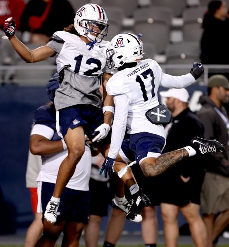 University of Arizona spring workouts