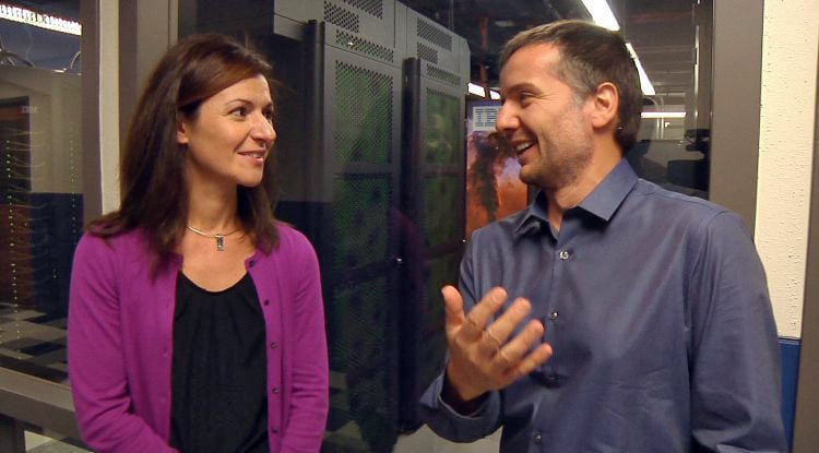 Dimitrios Psaltis and his wife Feryal Ozel