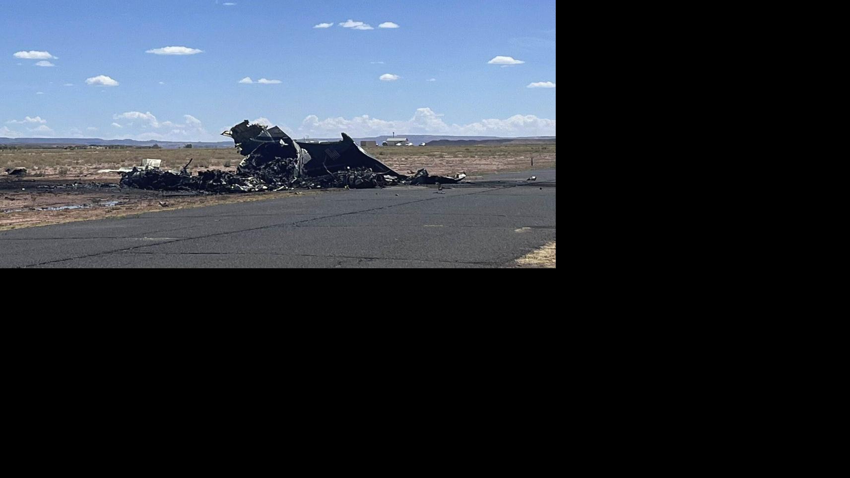 4 killed in Arizona medical transport plane crash