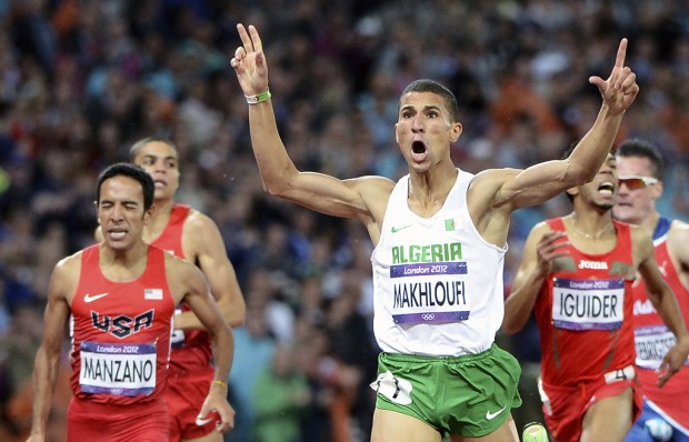 Track and field: Makhloufi gets break, wins gold    