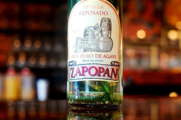 Zapopan tequila at Guadalajara Grill