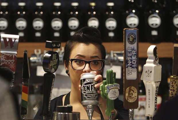 Supermarket beer and wine samplings