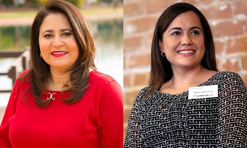 Lea Márquez Peterson y Anna Tovar