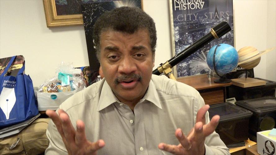 Seriously he's an astrophysicist