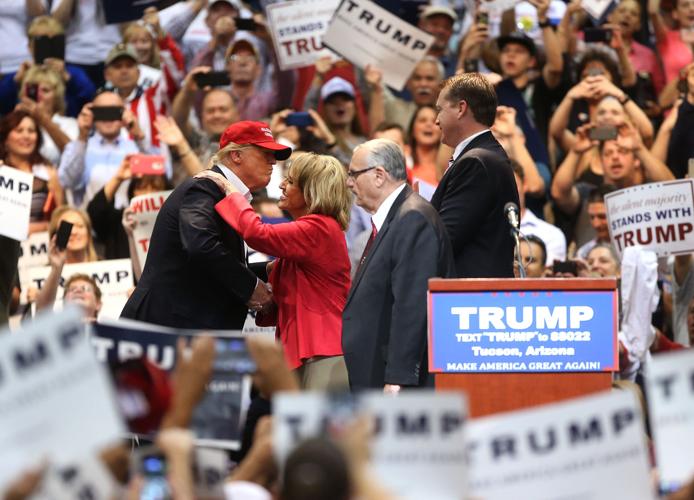Donald Trump in Tucson