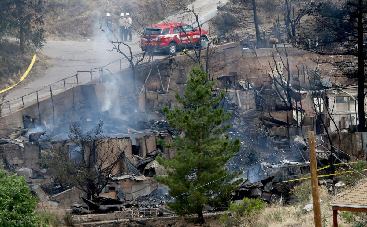 Photos Wildfire consumes six structures in Bisbee Local news