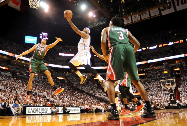 Heat take off late, top Bucks 98-86 for 2-0 lead