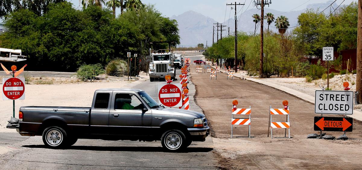 Road paving on South Plumer Avenue (copy)
