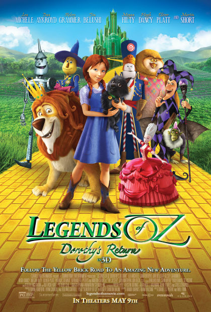 'Legends of Oz: Dorothy's Return' cover
