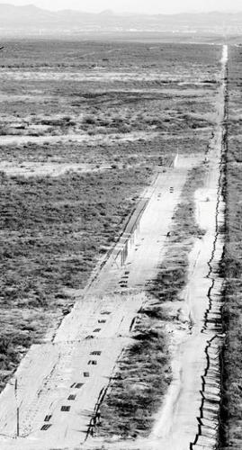 Minuteman fence rising on border ranch  