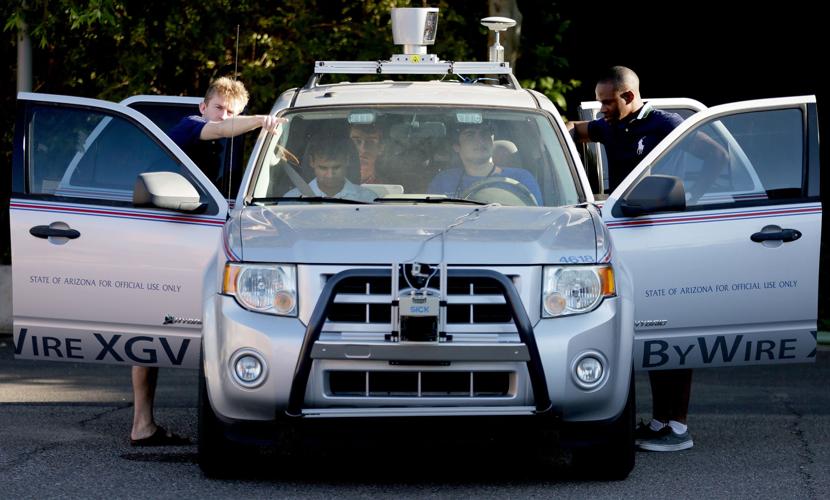 UA's self-driving vehicle