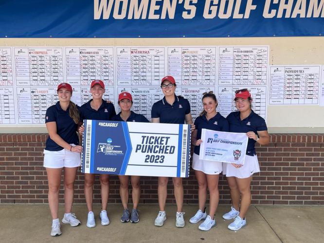 UA women's golf team | May 10, 2023