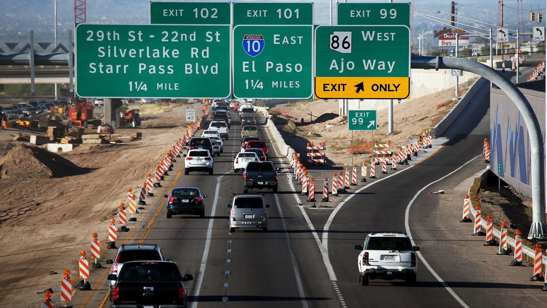 Northbound I-19 on-ramp at Irvington in Tucson to close tonight