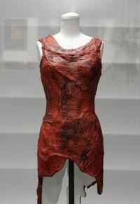 Photo of the day: Lady Gaga's meat dress in museum