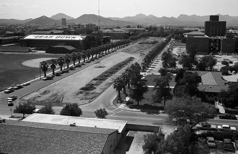 University of Arizona campus, 1966