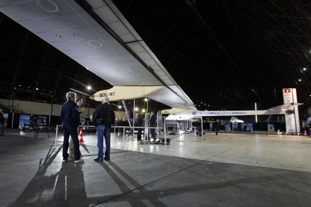 This plane won't use any jet fuel on trip to AZ    
