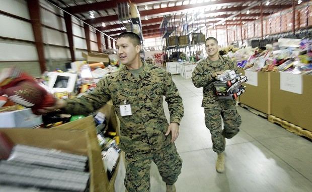 Small Toys for Tots gestures bring big smiles to children  